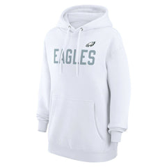 Philadelphia Eagles G-III 4Her by Carl Banks Women's Dot Print Pullover Hoodie - White outlet
