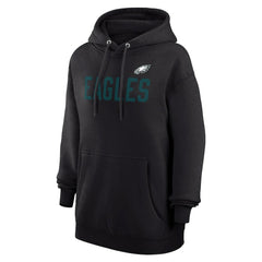 Philadelphia Eagles G-III 4Her by Carl Banks Women's Dot Print Pullover Hoodie - Black discount