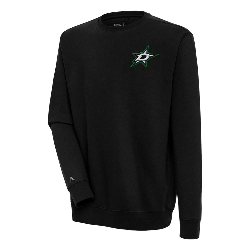 Dallas Stars Antigua Victory Pullover Sweatshirt - Black Sweatshirts