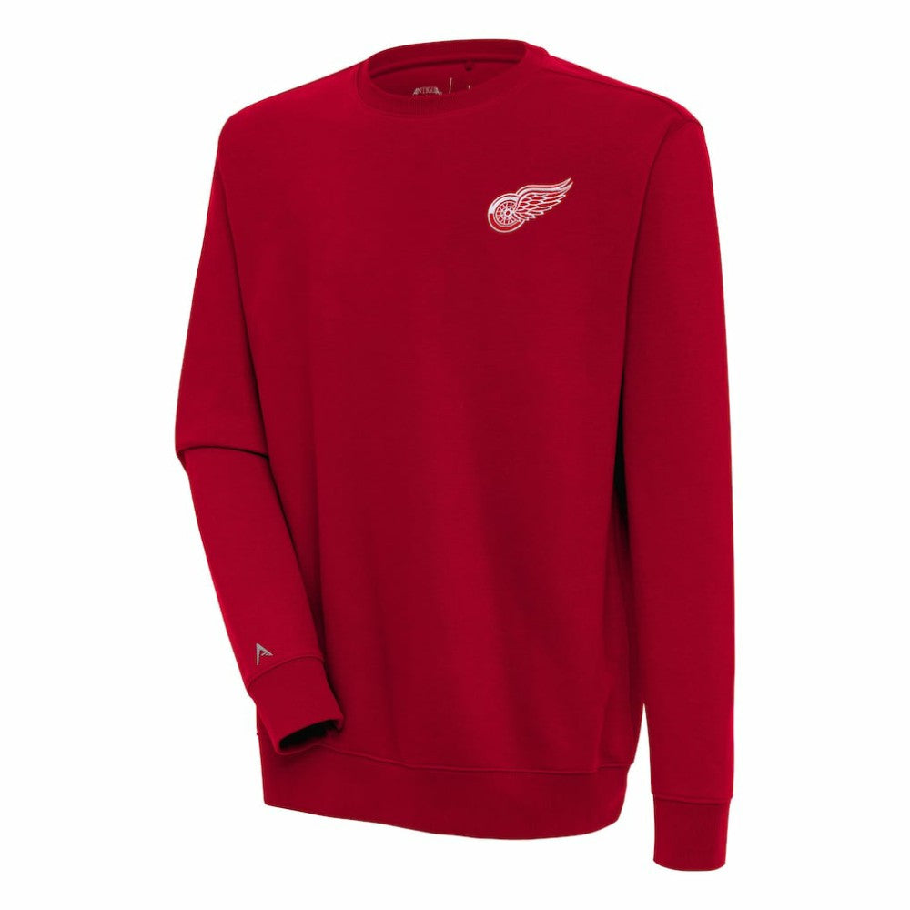 Detroit Red Wings Antigua Victory Pullover Sweatshirt - Red Sweatshirts