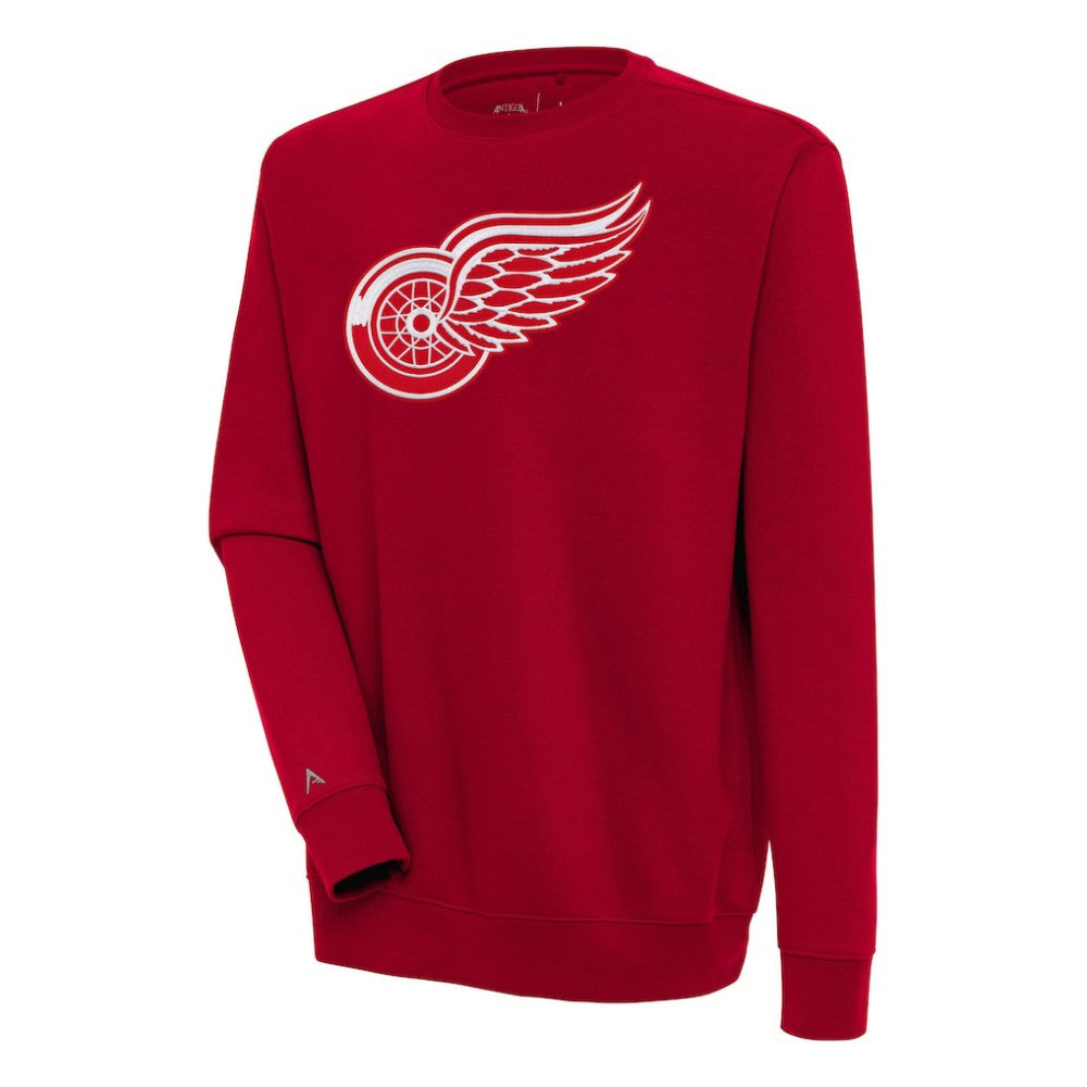 Detroit Red Wings Antigua Victory Pullover Sweatshirt - Red Sweatshirts