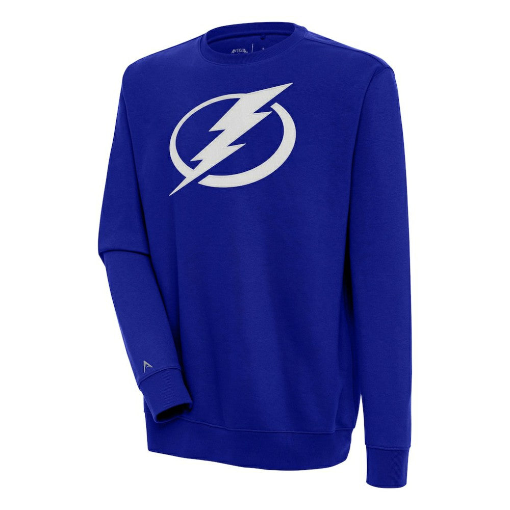 Tampa Bay Lightning Antigua Victory Pullover Sweatshirt - Blue Sweatshirts