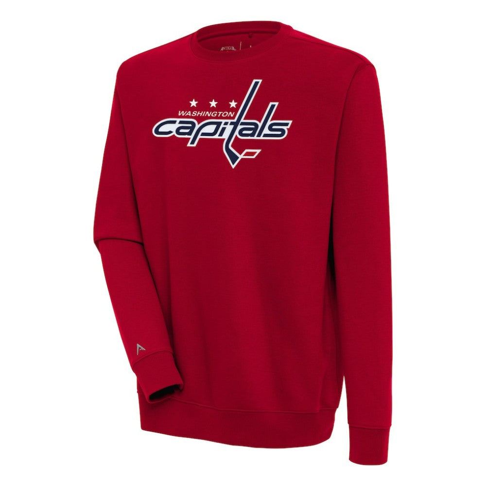 Washington Capitals Antigua Victory Pullover Sweatshirt - Red Sweatshirts