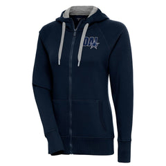 Dallas Cowboys Antigua Women's Victory Full-Zip Hoodie - Navy cheap