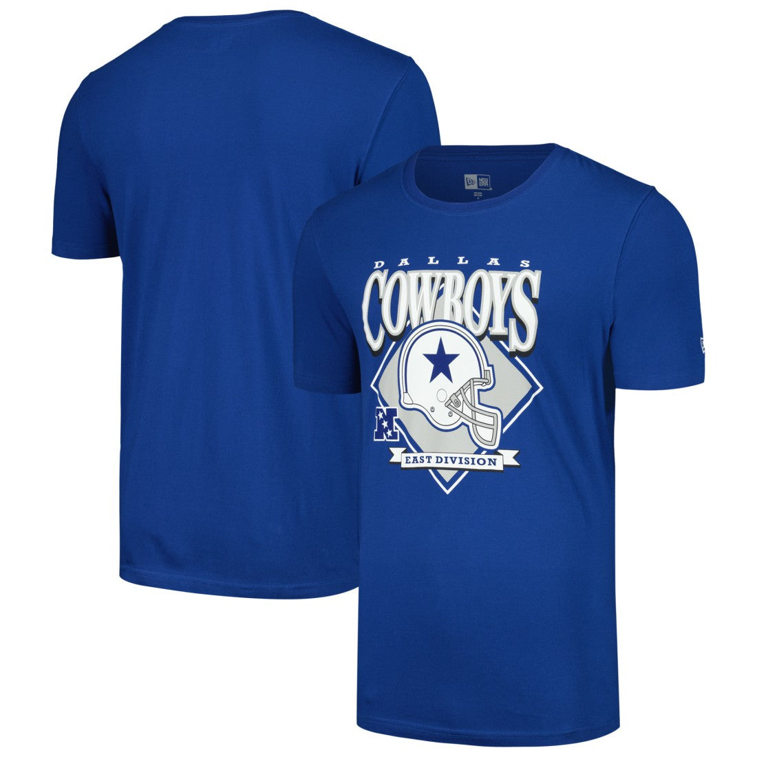Dallas Cowboys New Era Helmet Historic Marks T-Shirt - Royal for sale