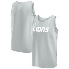 Detroit Lions Elements Tank Top - Gray discount