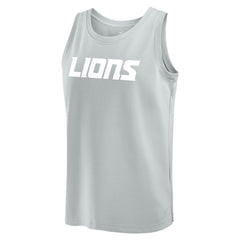 Detroit Lions Elements Tank Top - Gray discount