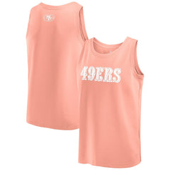 San Francisco 49ers Elements Tank Top - Coral on sale