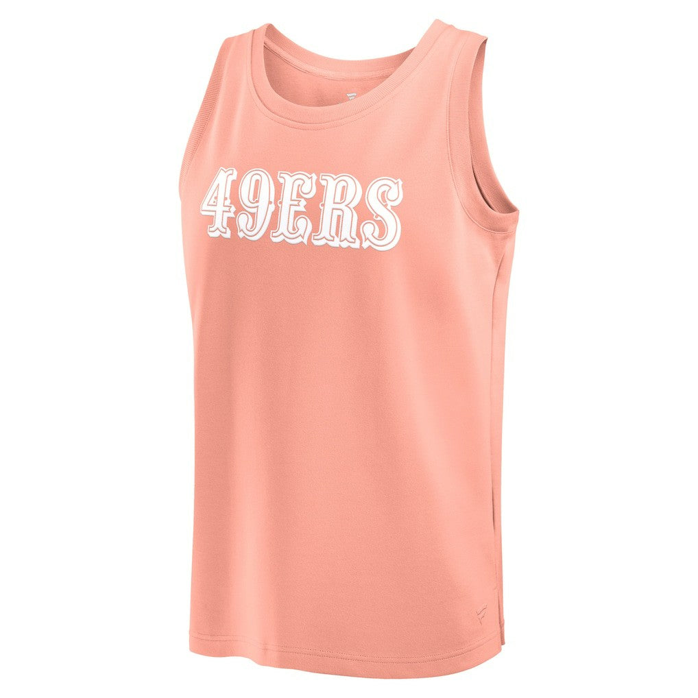 San Francisco 49ers Elements Tank Top - Coral on sale