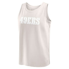 San Francisco 49ers Elements Tank Top - Cream sale
