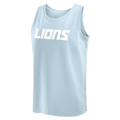 Detroit Lions Elements Tank Top - Light Blue for sale