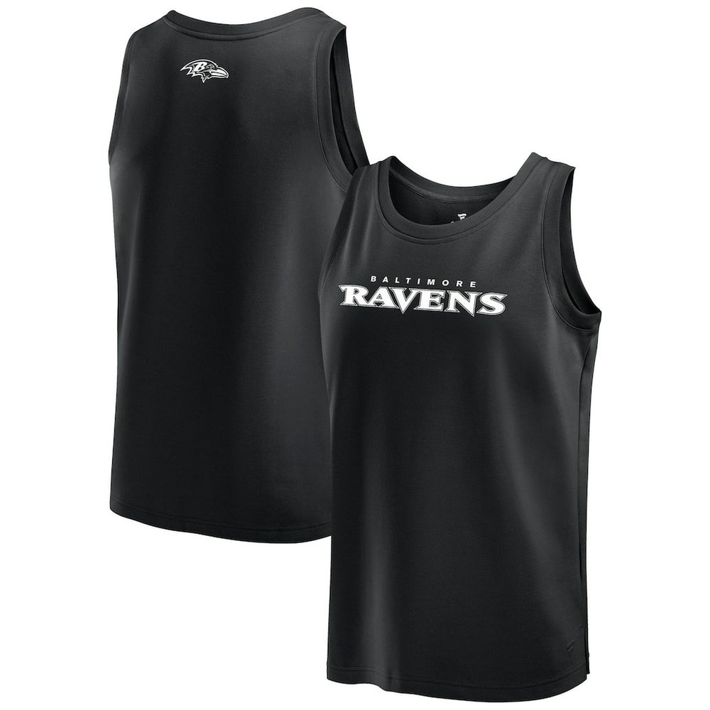 Baltimore Ravens Elements Tank Top - Black sale