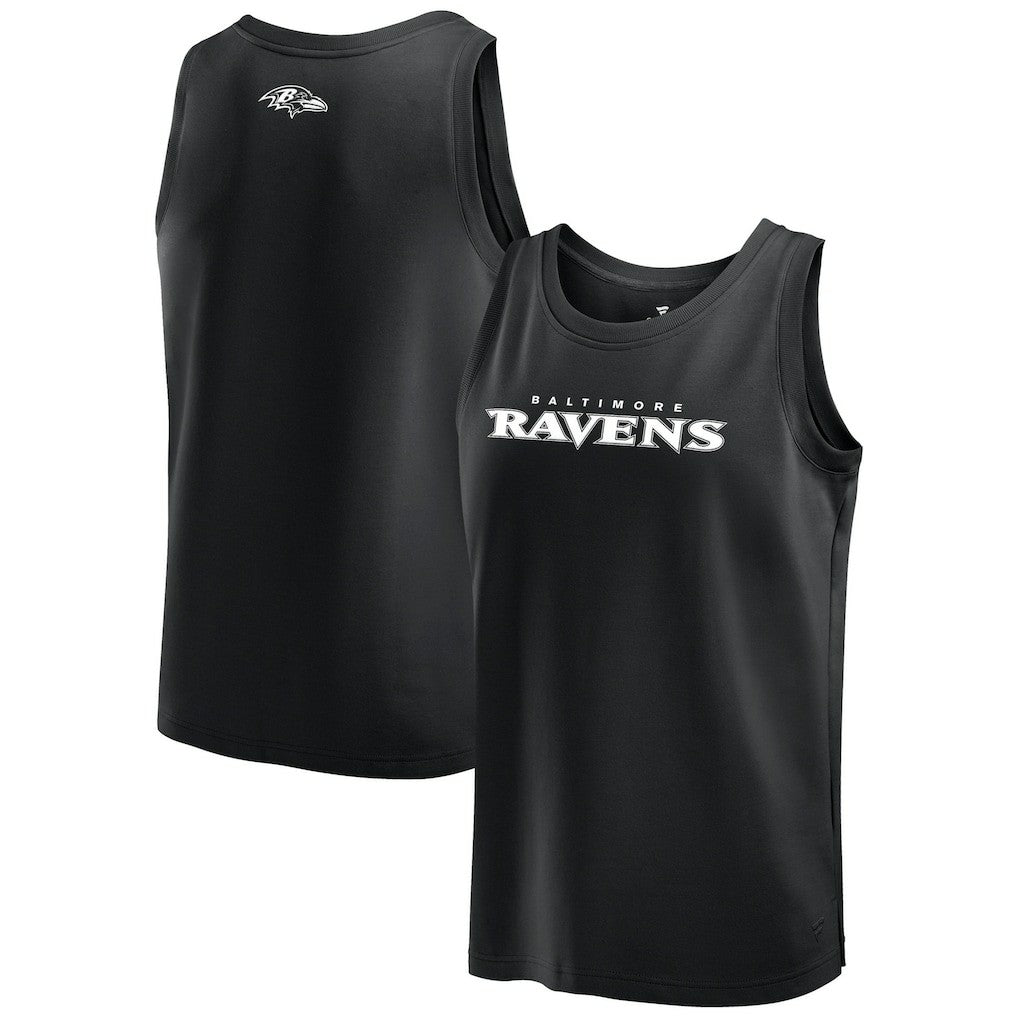Baltimore Ravens Elements Tank Top - Black sale