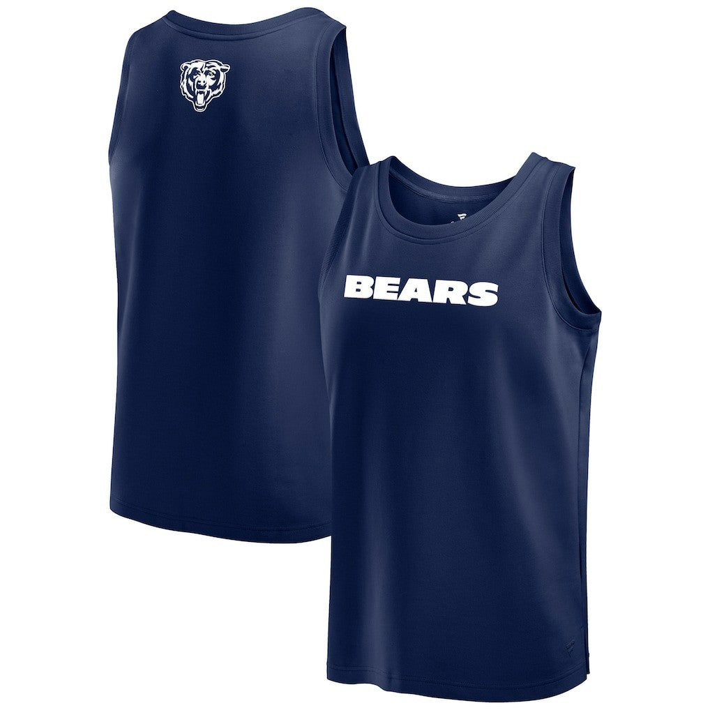 Chicago Bears Elements Tank Top - Navy on sale