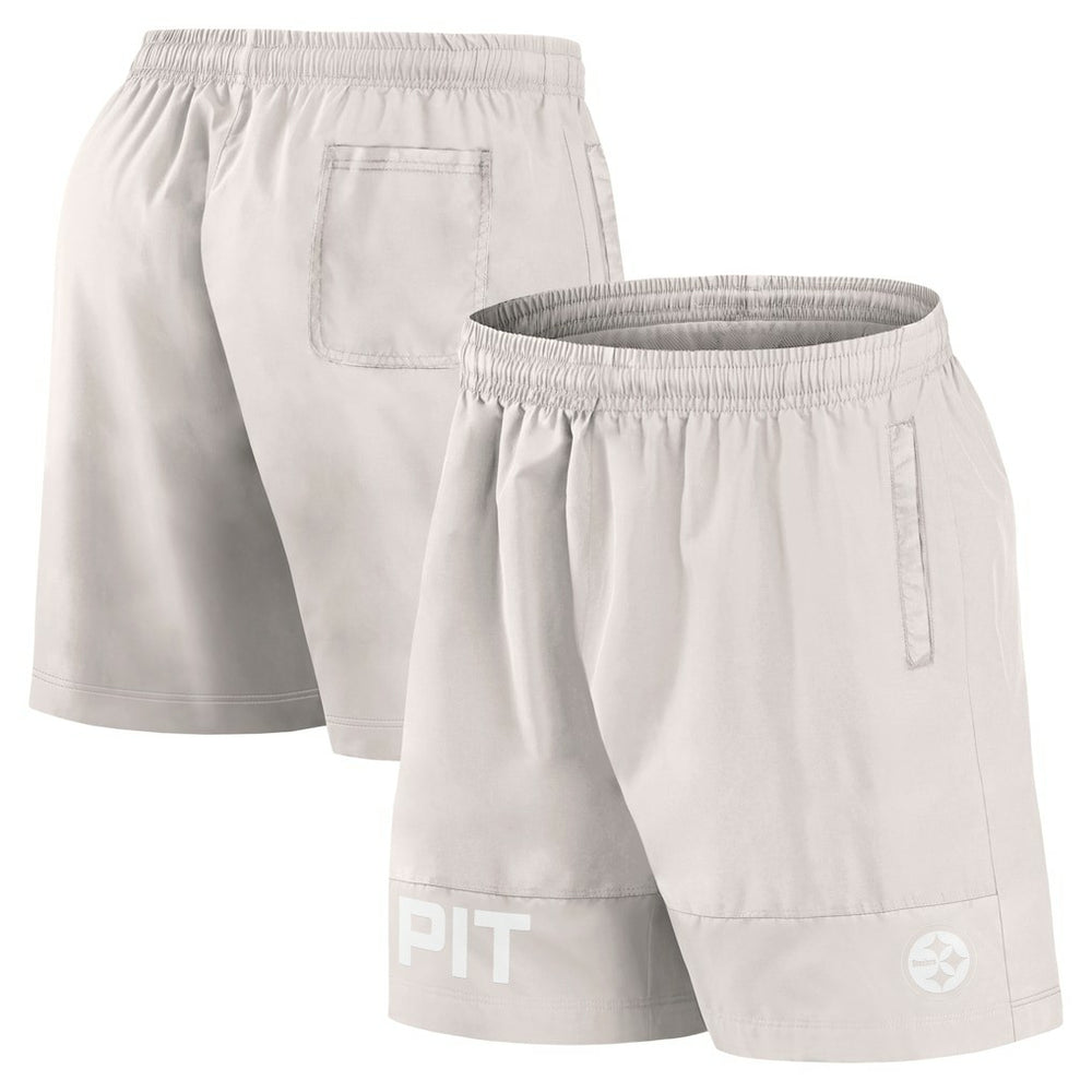 Pittsburgh Steelers Elements Shorts - Cream outlet