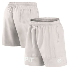 Pittsburgh Steelers Elements Shorts - Cream outlet