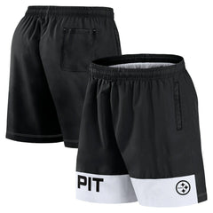 Pittsburgh Steelers Elements Shorts - Black cheap