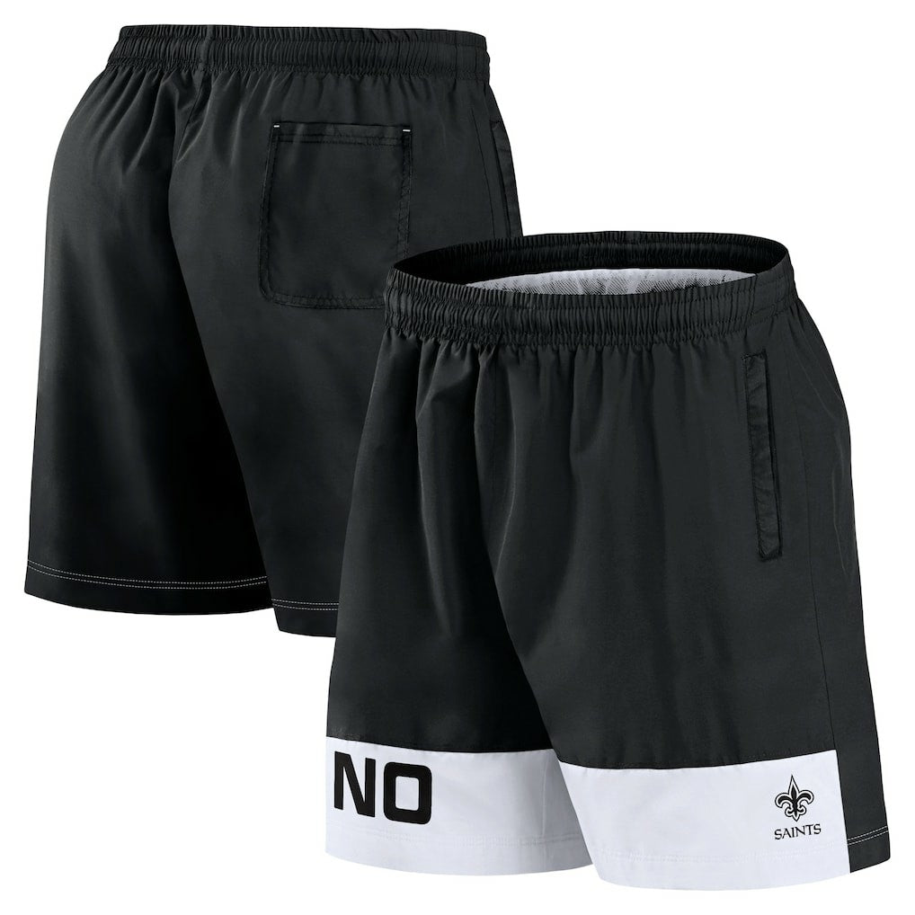 New Orleans Saints Elements Shorts - Black cheap