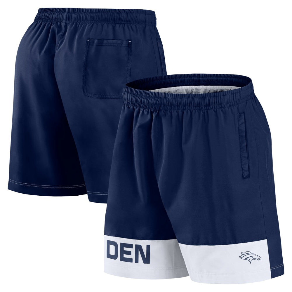 Denver Broncos Elements Shorts - Navy cheap