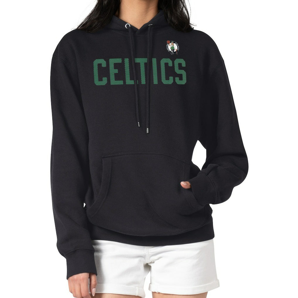 Boston Celtics G-III 4Her by Carl Banks Women's Dot Print Pullover Hoodie - Black shop