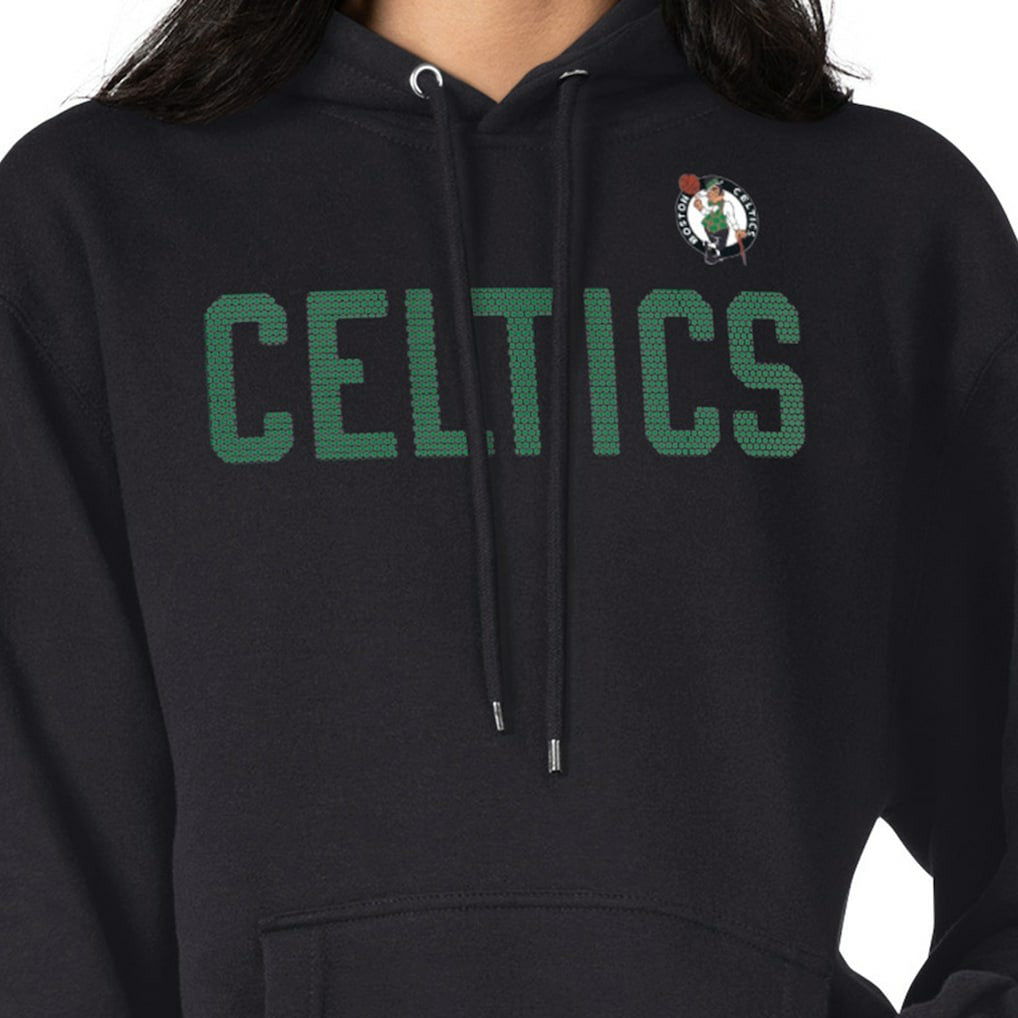Boston Celtics G-III 4Her by Carl Banks Women's Dot Print Pullover Hoodie - Black shop