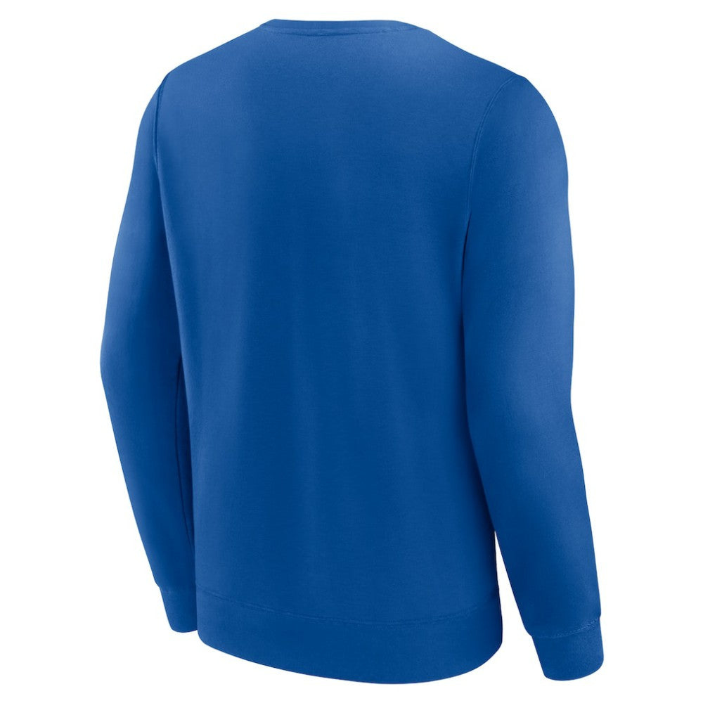 St. Louis Blues Fanatics Focus Fleece Pullover Sweatshirt - Blue Sweatshirts