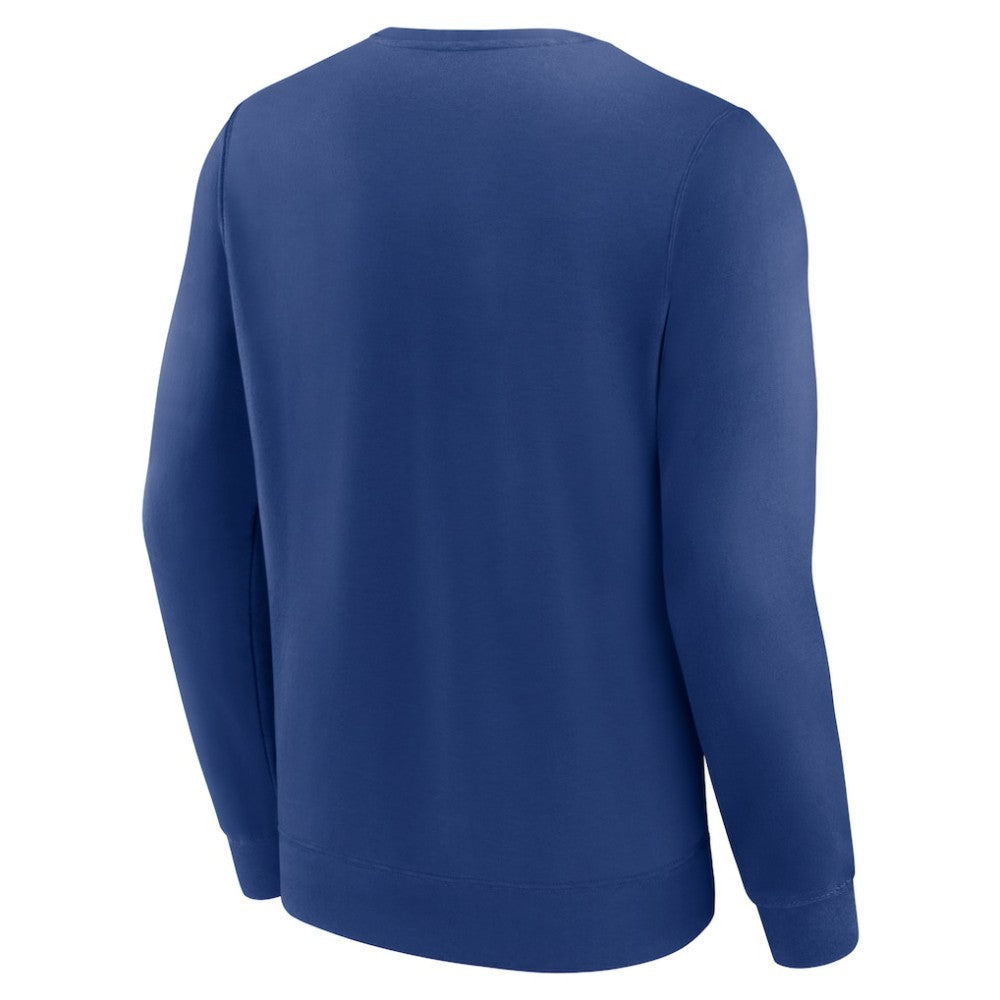 Tampa Bay Lightning Fanatics Focus Fleece Pullover Sweatshirt - Blue Sweatshirts