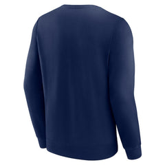 Seattle Kraken Fanatics Focus Fleece Pullover Sweatshirt - Deep Sea Blue Sweatshirts