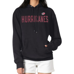 Carolina Hurricanes G-III 4Her by Carl Banks Women's Dot Print Pullover Hoodie - Black Hoodies