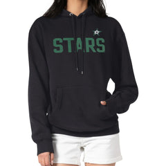 Dallas Stars G-III 4Her by Carl Banks Women's Dot Print Pullover Hoodie - Black Hoodies