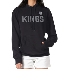 Los Angeles Kings G-III 4Her by Carl Banks Women's Dot Print Pullover Hoodie - Black Hoodies