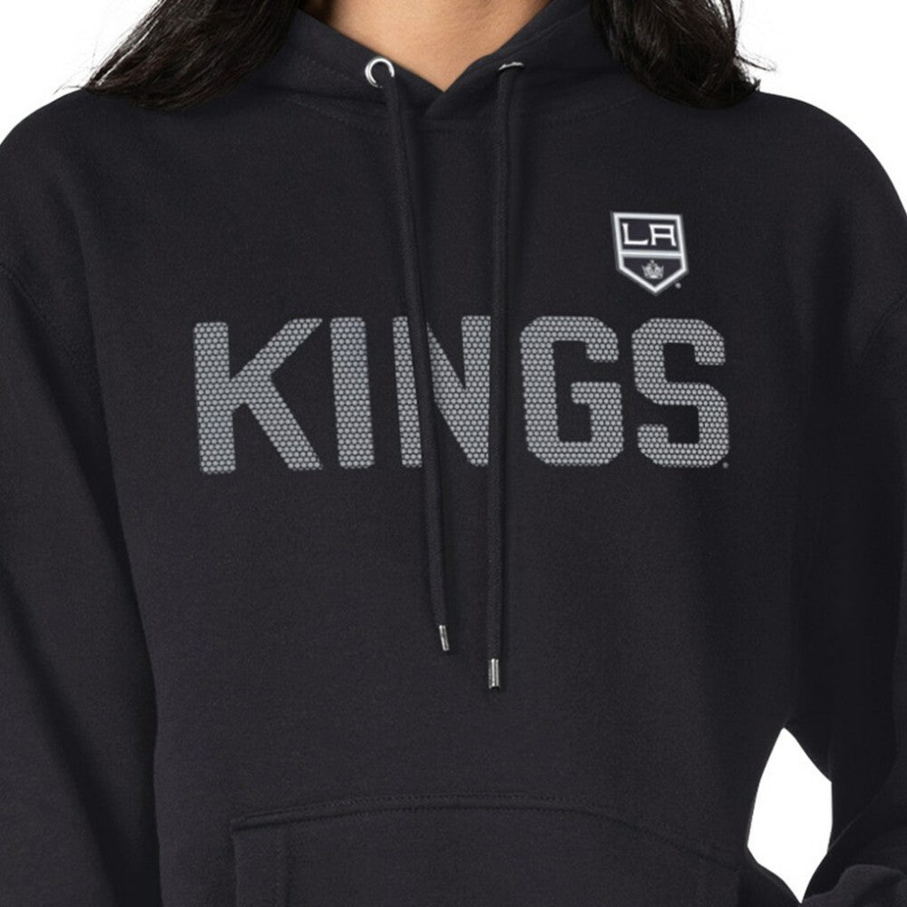 Los Angeles Kings G-III 4Her by Carl Banks Women's Dot Print Pullover Hoodie - Black Hoodies