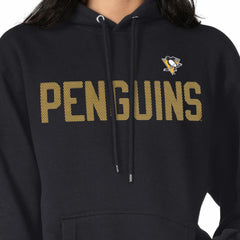Pittsburgh Penguins G-III 4Her by Carl Banks Women's Dot Print Pullover Hoodie - Black Hoodies