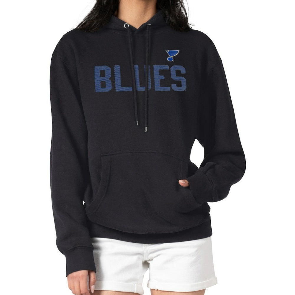 St. Louis Blues G-III 4Her by Carl Banks Women's Dot Print Pullover Hoodie - Black Hoodies