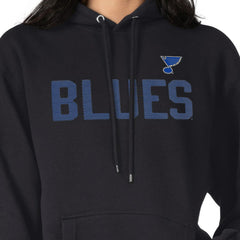St. Louis Blues G-III 4Her by Carl Banks Women's Dot Print Pullover Hoodie - Black Hoodies