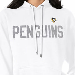 Pittsburgh Penguins G-III 4Her by Carl Banks Women's Dot Print Pullover Hoodie - White Hoodies