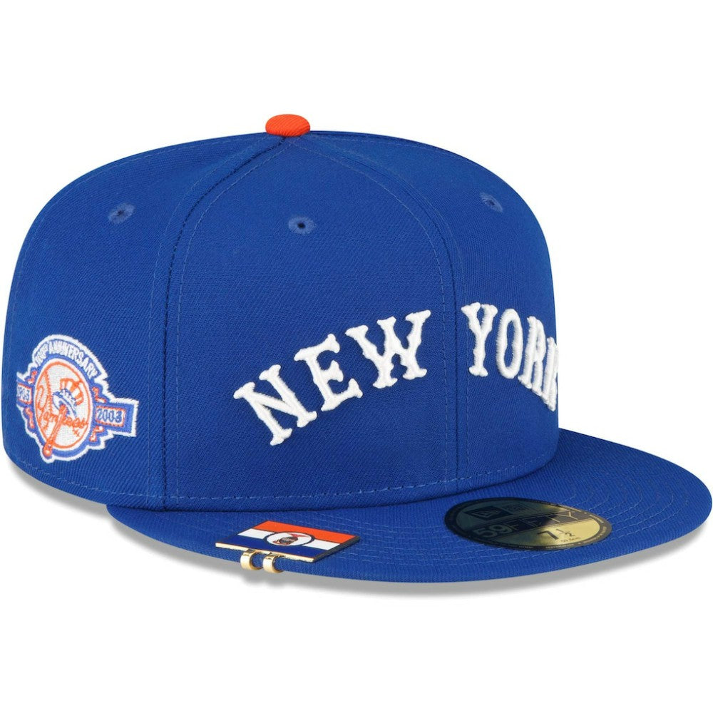 New York Yankees City Flag 59FIFTY Fitted Hat Royal