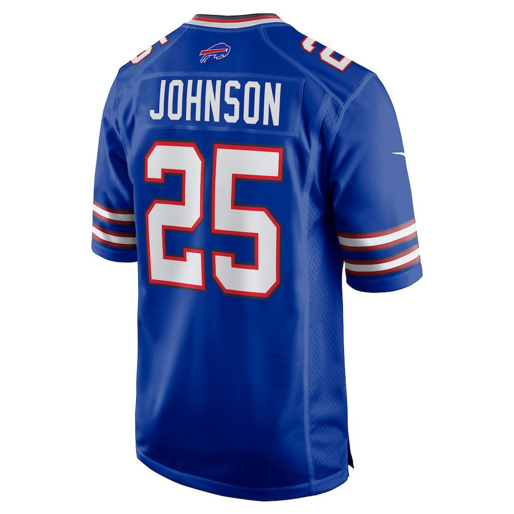 Ty Johnson Buffalo Bills Team Game Jersey - Royal online