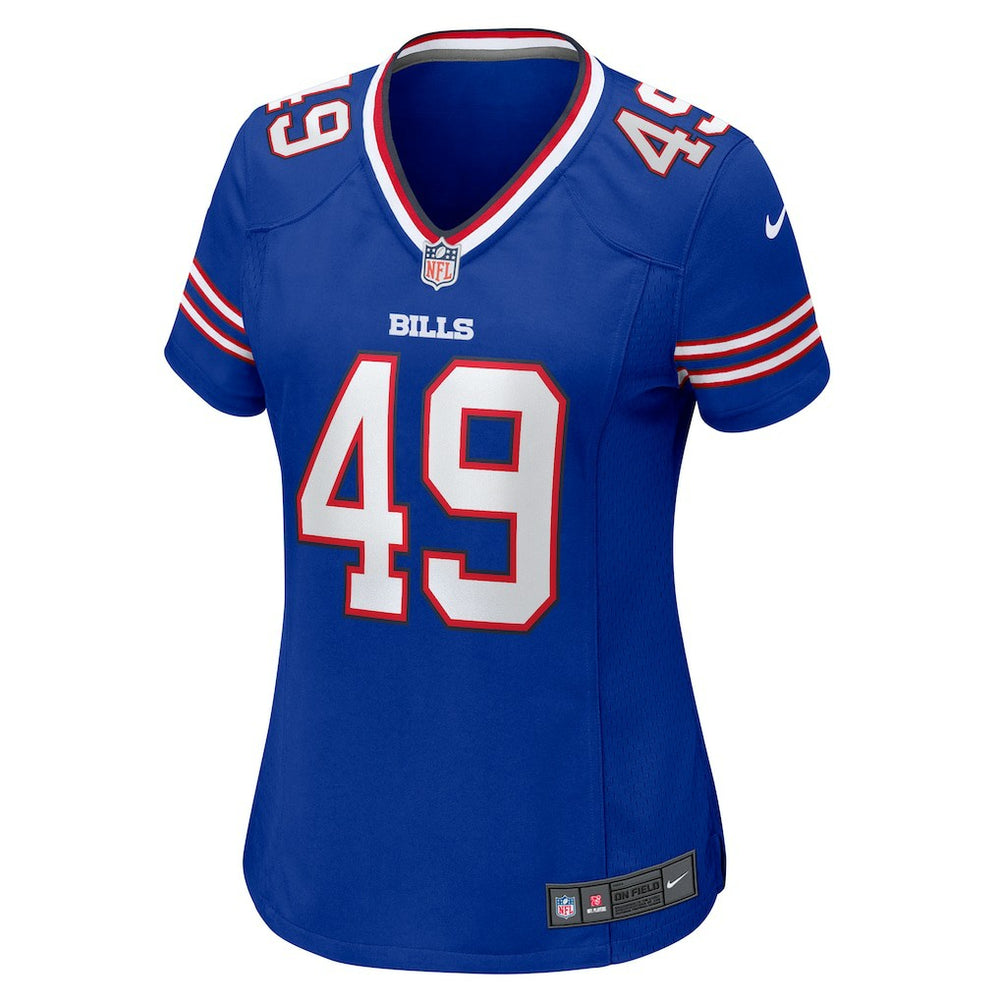 DaShaun White Buffalo Bills Women's Team Game Jersey - Royal for sale