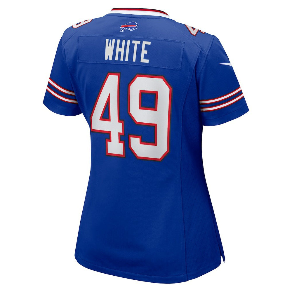 DaShaun White Buffalo Bills Women's Team Game Jersey - Royal for sale
