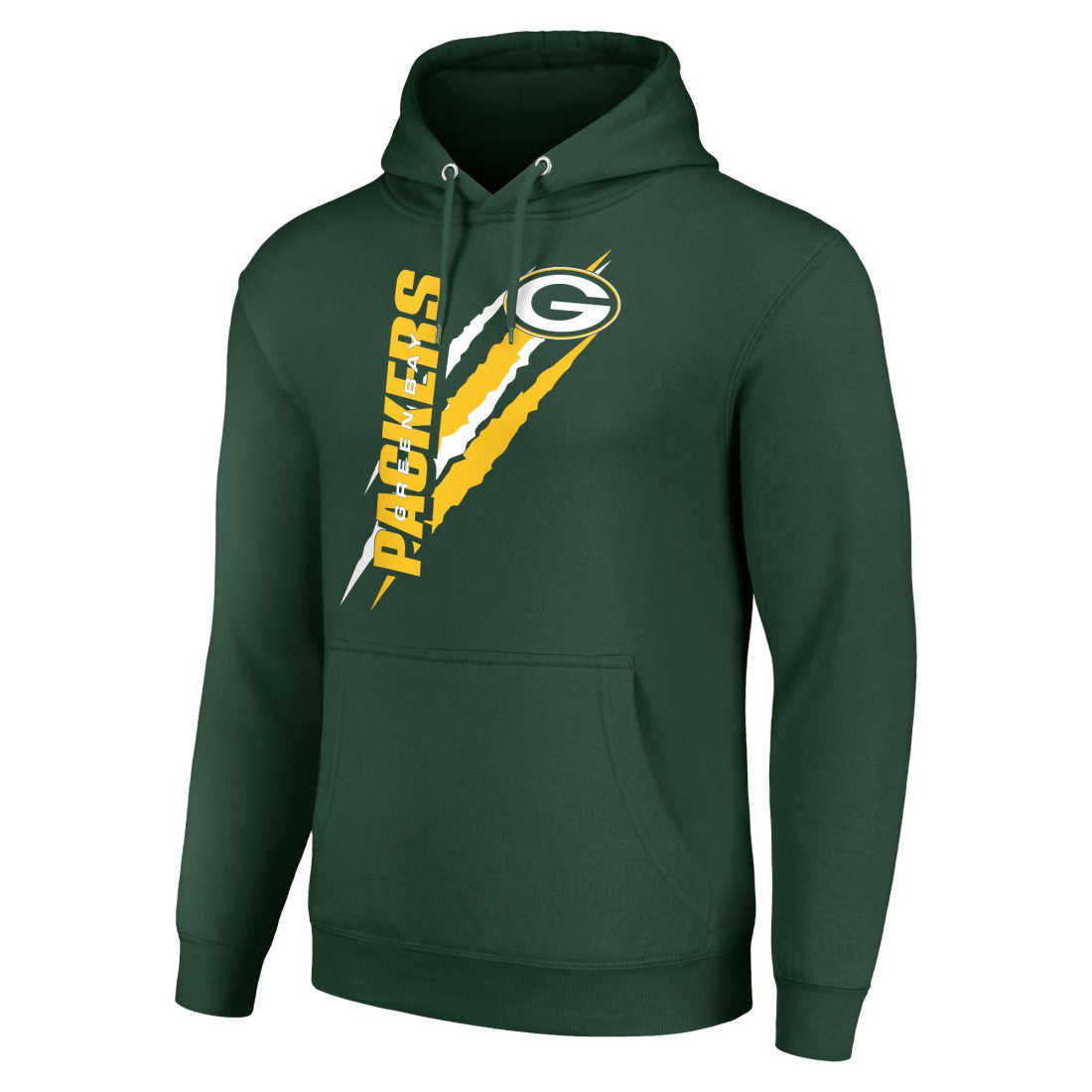 Green Bay Packers Starter Unisex Color Scratch Fleece Pullover Hoodie - Green on sale