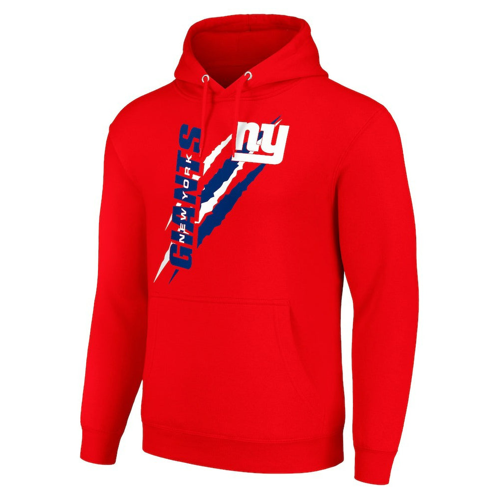 New York Giants Starter Unisex Color Scratch Fleece Pullover Hoodie - Red sale