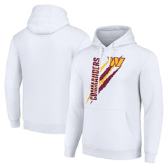 Washington Commanders Starter Unisex Color Scratch Fleece Pullover Hoodie - White on sale