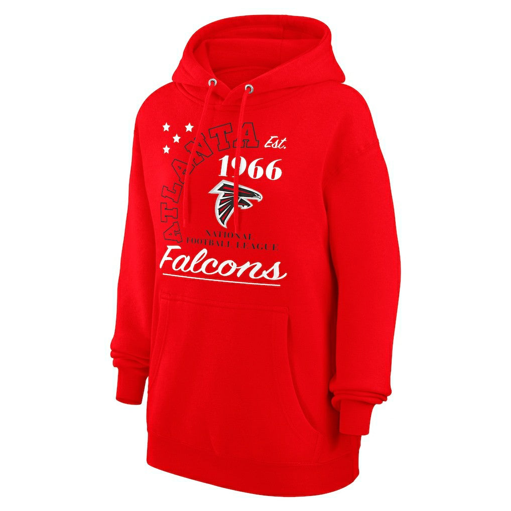 Atlanta Falcons Starter Unisex Arch Team Fleece Pullover Hoodie - Red online