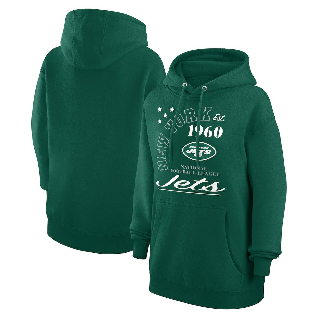 New York Jets Starter Unisex Arch Team Fleece Pullover Hoodie - Green outlet