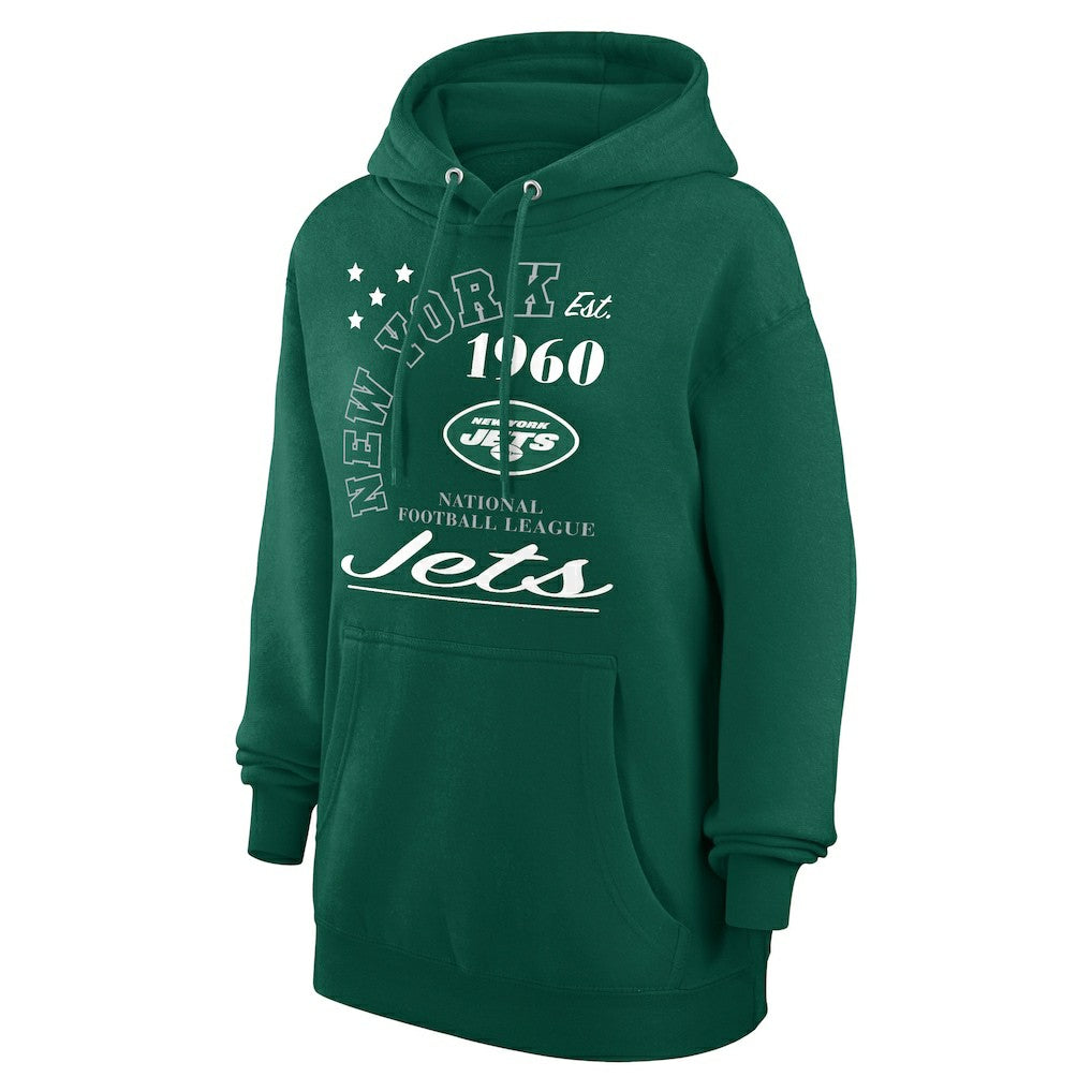 New York Jets Starter Unisex Arch Team Fleece Pullover Hoodie - Green outlet