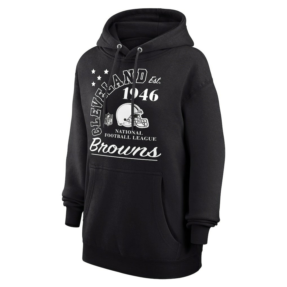 Cleveland Browns Starter Unisex Arch Team Fleece Pullover Hoodie - Black online