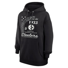 Pittsburgh Steelers Starter Unisex Arch Team Fleece Pullover Hoodie - Black for sale