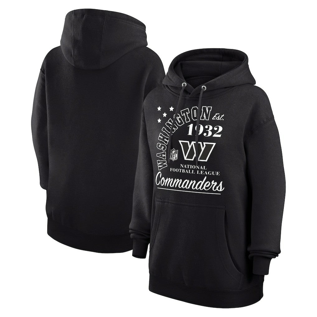 Washington Commanders Starter Unisex Arch Team Fleece Pullover Hoodie - Black outlet