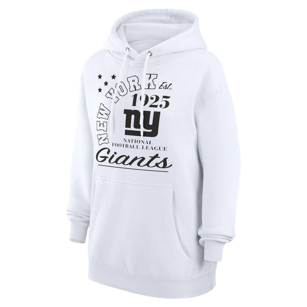 New York Giants Starter Unisex Arch Team Fleece Pullover Hoodie - White sale